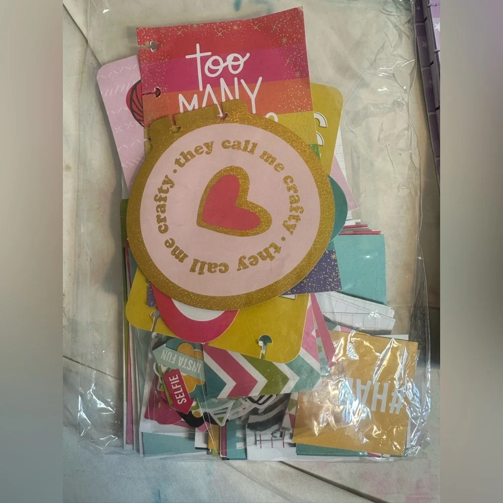 The Happy Planner and Park Lane Planner add ins NWT or Like New 6 Pack Bundle